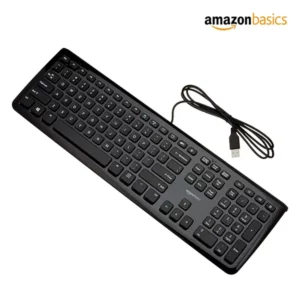 Amazon Basics Wired USB Keyboard A Grade@ido.lk