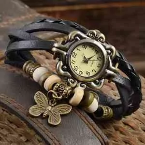 Women’s Casual Vintage Wrist Watch Ladies Fashion Clothing Accessories