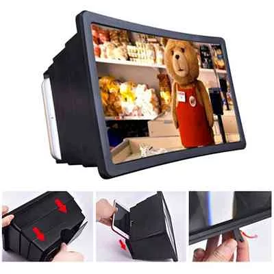 Enlarged Screen Mobile Phone 3D- VR 08 Gadgets