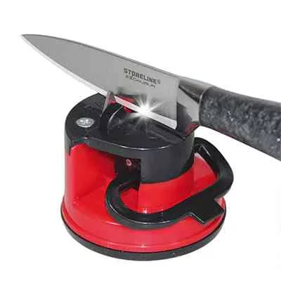 Knife Sharpener with Suction Pad Household Accessories