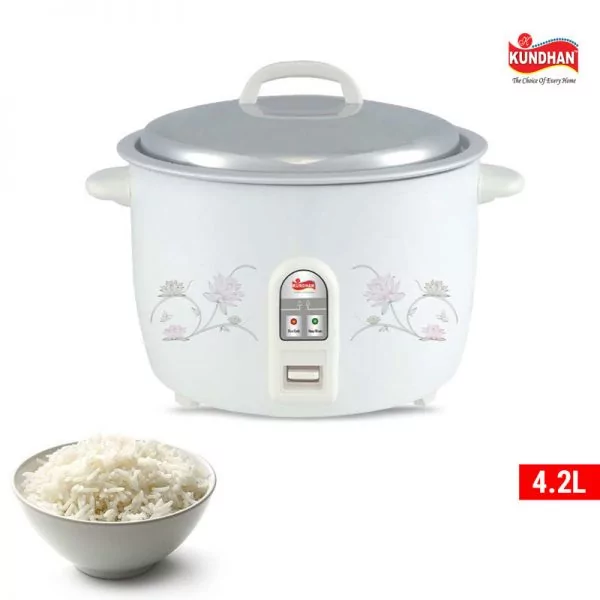 Kundhan Electric 1600W Commercial Rice Cooker 4.2L Home Appliances