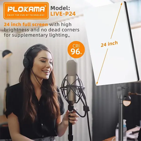 Live Led Plokama Live P24 LED Video Light Panel - ido.lk