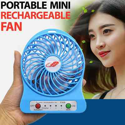 Portable Mini Fan USB Rechargeable Home & Lifestyle