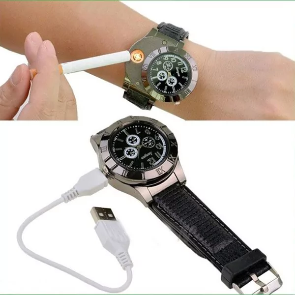 Cigarette Lighter Watch Gadgets