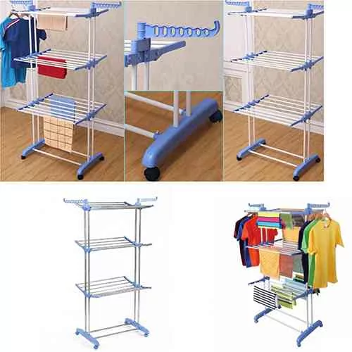 3 Layer Clothes Rack Home & Lifestyle
