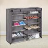 Double Side 10 Layers Shoe Rack Household Accessories
