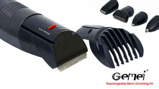 ProGEMEI Rechargeable Men'S Grooming Kit GM-591@ido.lk