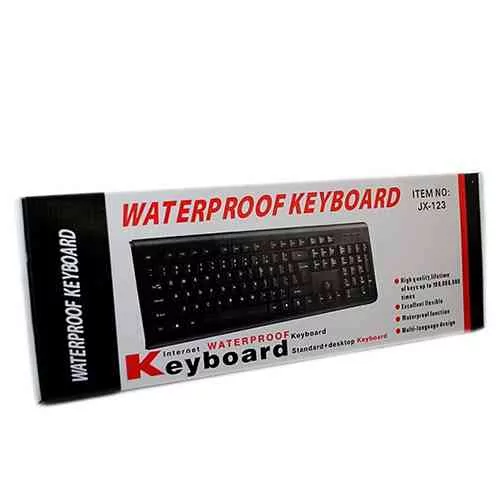 Waterproof Keyboard JX-123 Computer Accessories