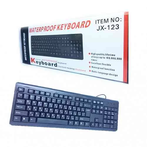 Waterproof Keyboard JX-123 @ido.lk