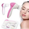 5 In 1 Portable Multi-Function Skin Care Electric Facial Massager Health & Beauty