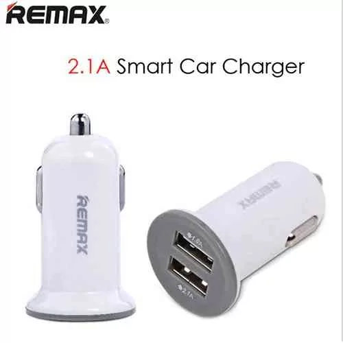 REMAX RCC-201 DUAL USB PORT IN CAR CHARGER @ ido.lk