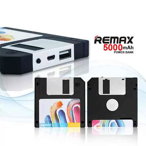 Remax Floppy Disk 5000mAh Power Bank @ ido.lk