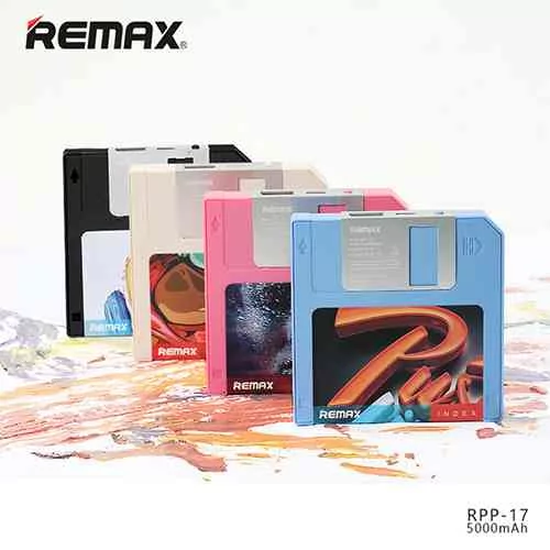 Remax Floppy Disk 5000mAh Power Bank@ido.lk