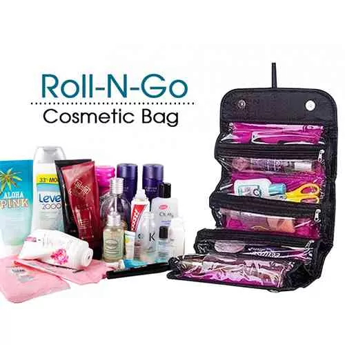 Roll & Go Cosmetic Bag @ ido.lk