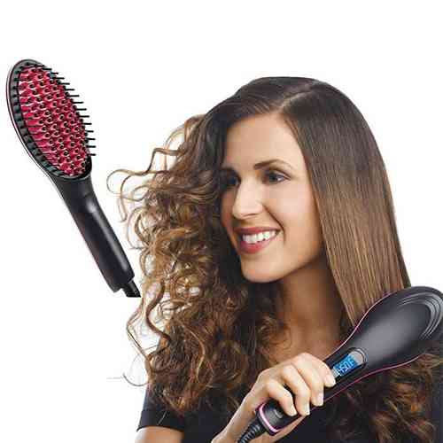 Buy Simply Straight Ceramic Hair Straightening Brush - Best Price 