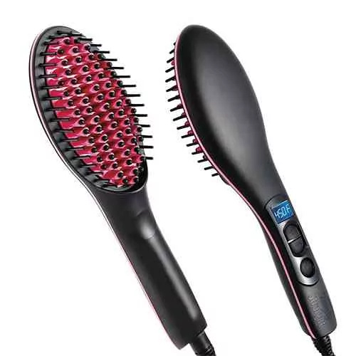 Buy Simply Straight Ceramic Hair Straightening Brush - Best Price - ido.lk
