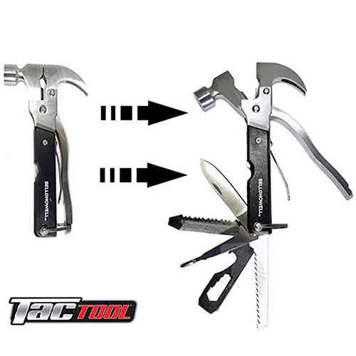 TAC Tool Stainless Steel 18-in-1 Multitool Home Needs
