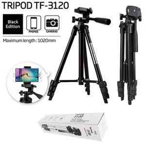 Portable Lightweight 4 Sections Tripod For Mobile and Camera – TF-3120 Tripods