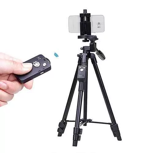 YUNTENG Tripod for Mobile and Camera With Bluetooth Remote@ido.lk