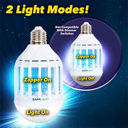 Zapp Light Dual Light Mosquito Bulb Gadgets