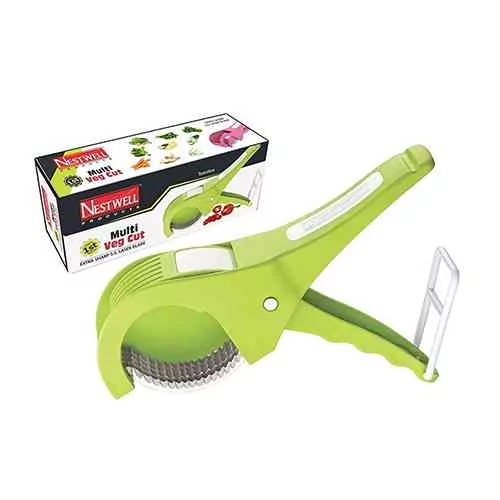 Multi Veg Cut 5 Laser Blade Vegetable & Fruits Cutter Chopper Slicer @ ido.lk