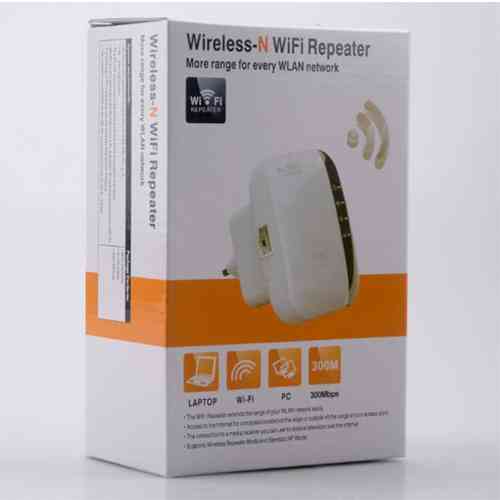 FidgetFidget 300Mbps Wireless-N Range Extender WiFi Repeater Signal Booster Network Router LK