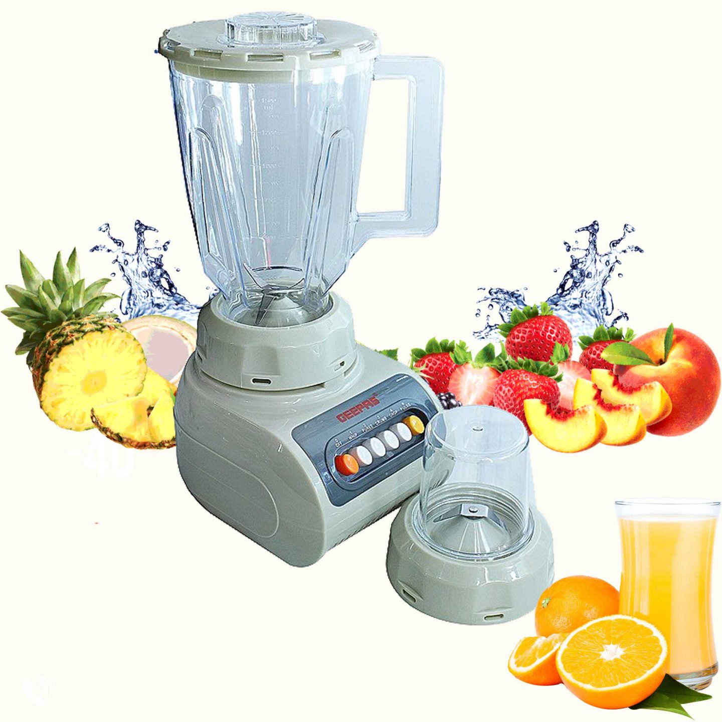 1.5 Liter GP999 GEEPAS Juice Extractor and Blender ido.lk