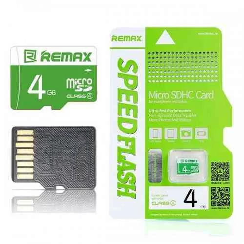 Original Remax 4 GB Micro SD Card Storage
