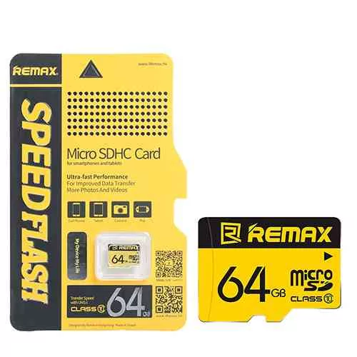 REMAX 64GB Speed Flash Class 10 Micro SD Card Storage
