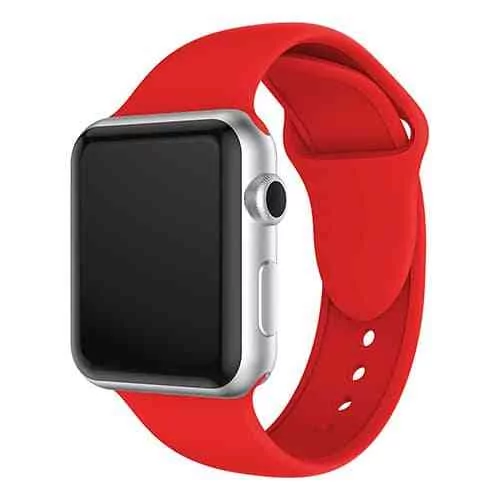 Silicone strap For Apple Watch Band Red @do.lk