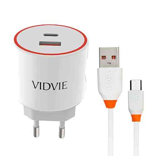 VIDVIE PLE210C USB&TYPE-C FAST CHARGER 3.4A Car Care Accessories