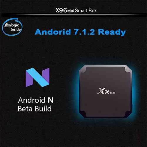 X96 Mini Android 7.1 4K TV BOX 2GB RAM 16GB ROM Android TV Box