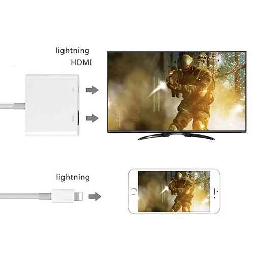 iPhone Lightning Digital AV Adapter Lowest price@ido.lk