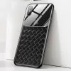 Glass & Weaving Case For iPhone XR Cases