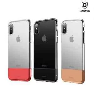 Soft and Hard Series Plastic + TPU Hybrid Cover for iPhone Cases
