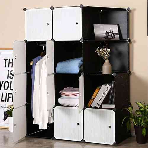 10 Door Portable Foldable Clothes Closet Home & Lifestyle