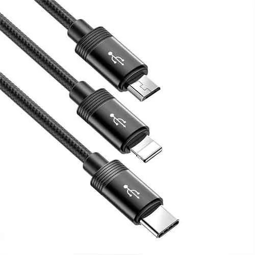 Baseus Data Faction 3-in-1 Cable Cables