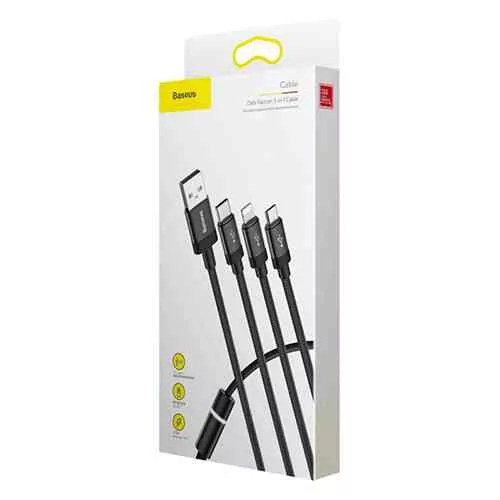 Baseus Data Faction 3-in-1 Cable Lowest Price @ ido.lk