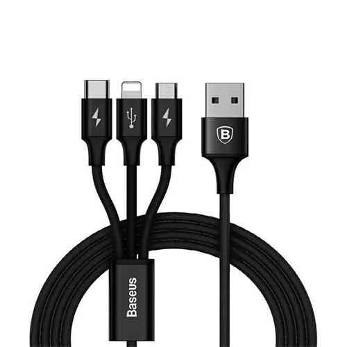 Baseus Data Faction 3-in-1 Cable Lowest Price @ido.lk