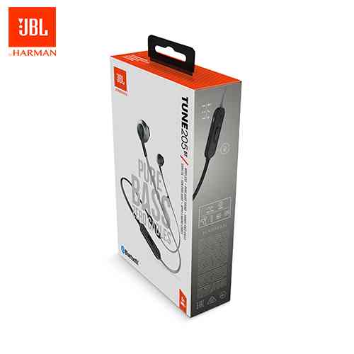 Buy JBL TUNE 205BT Wireless Earbud headphones Black ido.lk