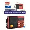 JOC Rechargeable USB and microSD Slot Mini FM Radio Audio