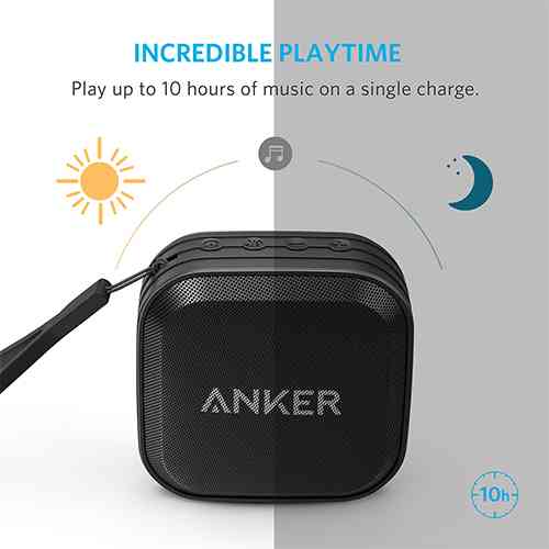 Anker SoundCore Sport Bluetooth Speaker – Black Audio