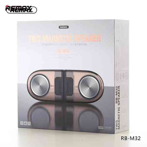 Remax RB-M32 Original TWS Magnetic Bluetooth Speaker - ido.lk