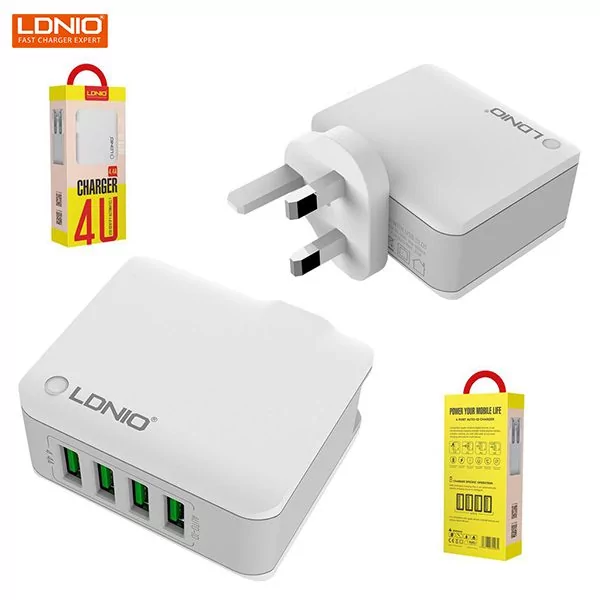 LDNIO A4403 5V 4.4A 4USB Port Universal USB Wall Charger Adapter Chargers