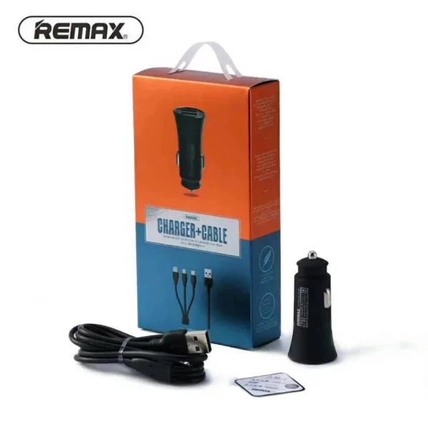 Remax Car Charger & Cable 3 in 1 RCC217 Car Care Accessories