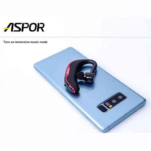 ASPOR Wireless Bluetooth Headset Earbuds and In-ear