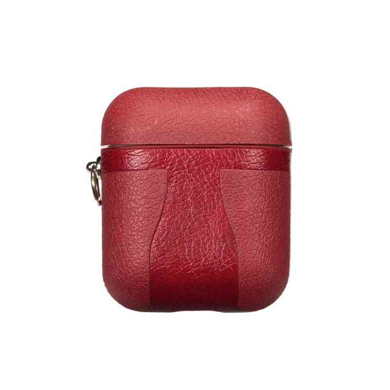 For Airpods Accessories Case For Airpods Leather Cover For Apple Earphone Earpods Protective Skin For Airpods Cases Shell (16)