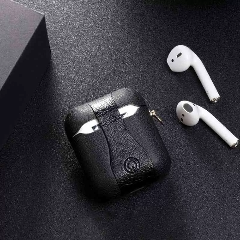 For Airpods Accessories Case For Airpods Leather Cover For Apple Earphone Earpods Protective Skin For Airpods Cases Shell (11)