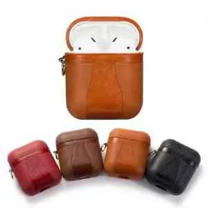 TPU Leather Airpods Cover Cases