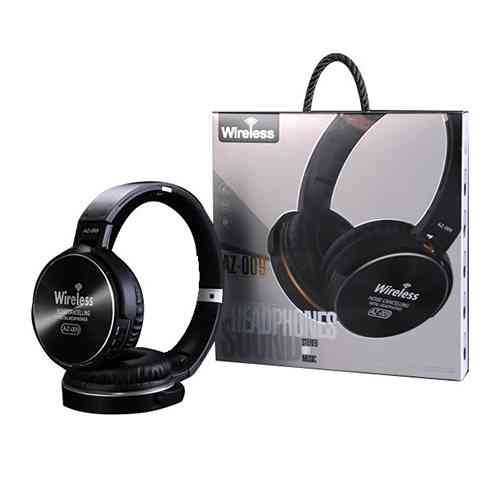AZ009 Bluetooth Wireless Extra Bass Headphones ido.lk